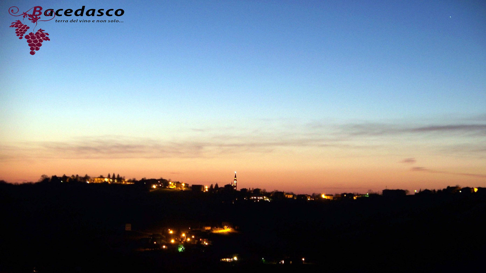 Bacedasco Alto di notte